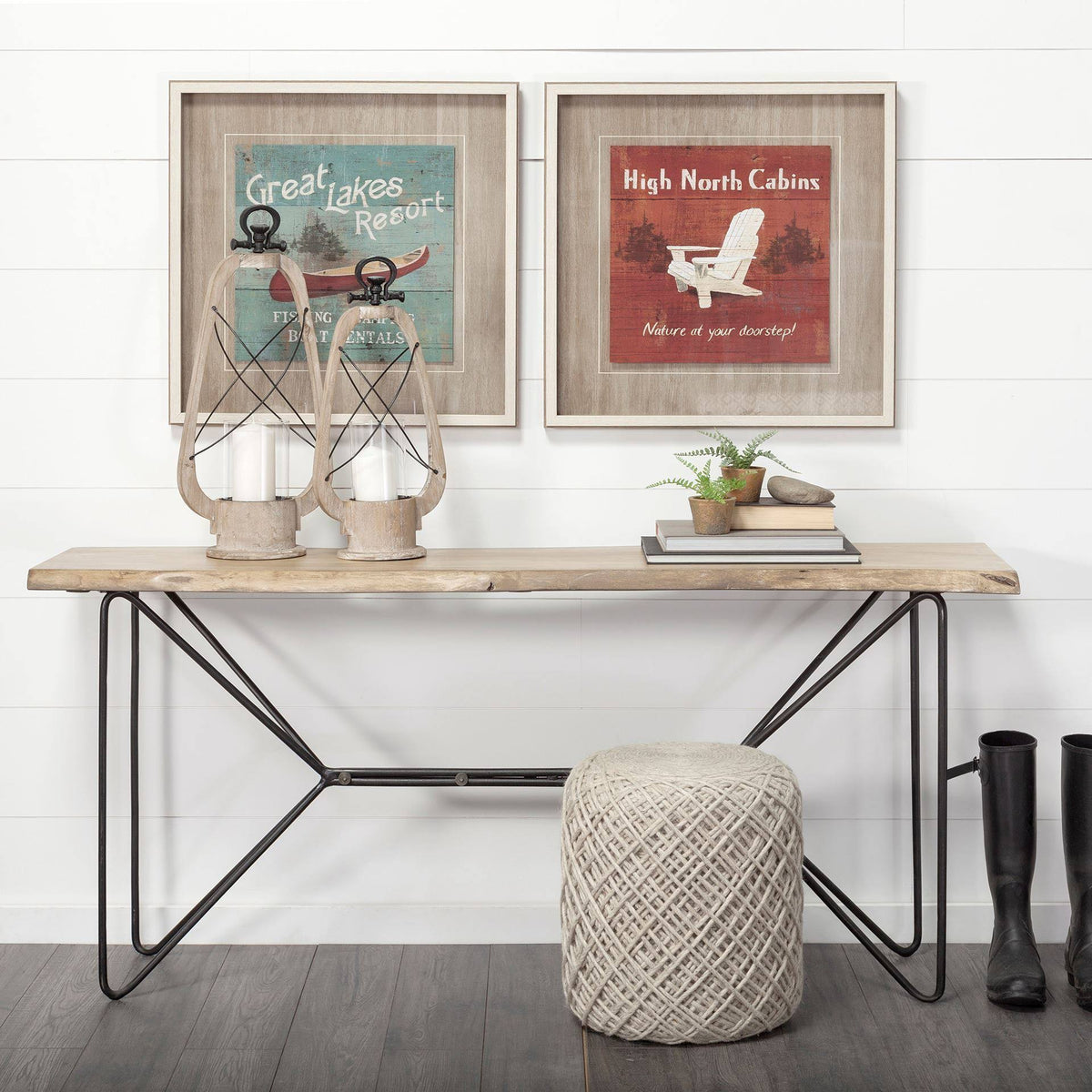 Oatmeal Pouf R369