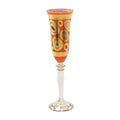 Orange Champagne Glass X5392