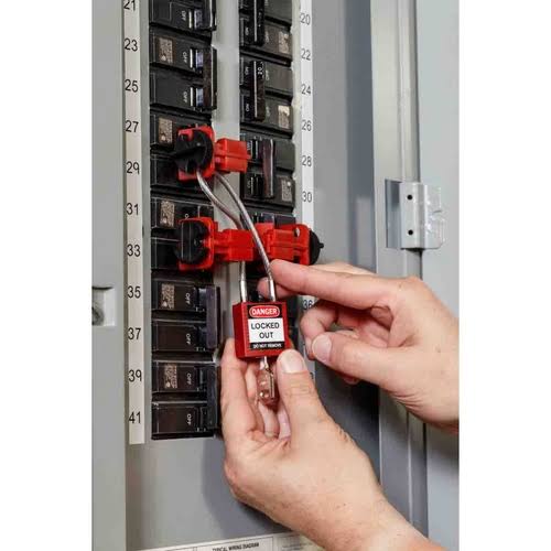 Green Compact Cable Padlock U7151