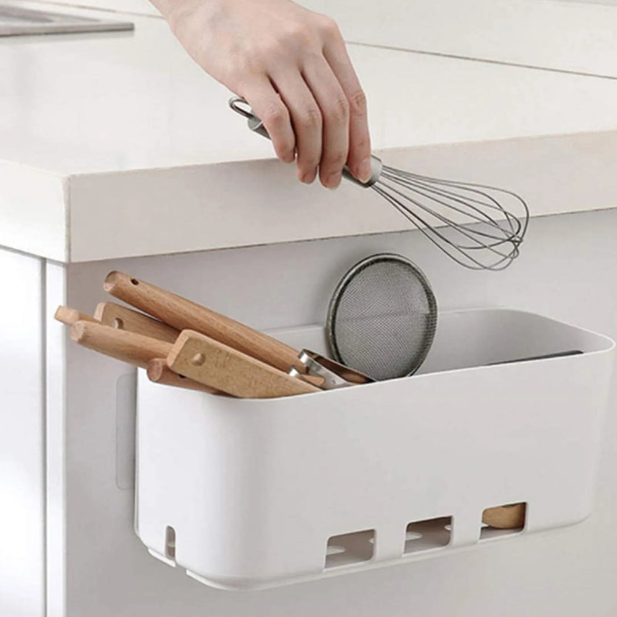Pull-Out Closet Shelf Basket Organizer Drawers Storage Basket Z793022