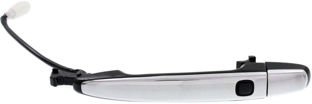 Primed Front Passenger Side Exterior Door Handle D4700