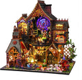 Miniature House Kit with Dust Proof Cover & Small Tools M865463
