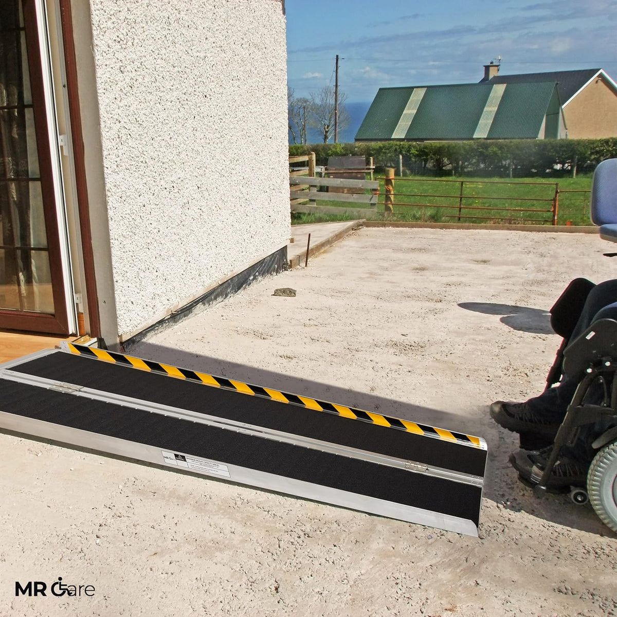 Portable Lightweight Foldable Wheelchair Ramp with Handle 6FT S65133