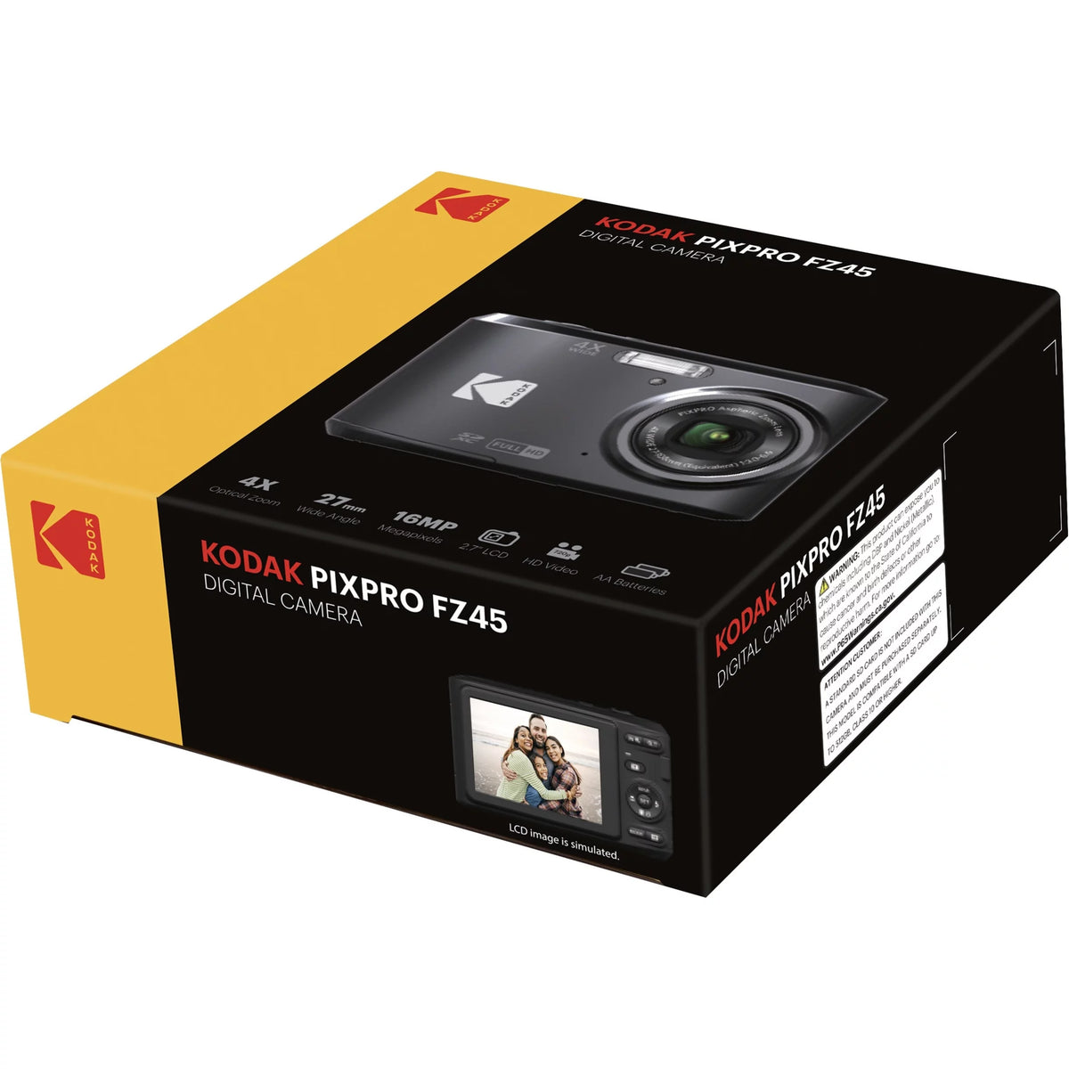 16.4 Megapixel Compact Camera, Black F306789