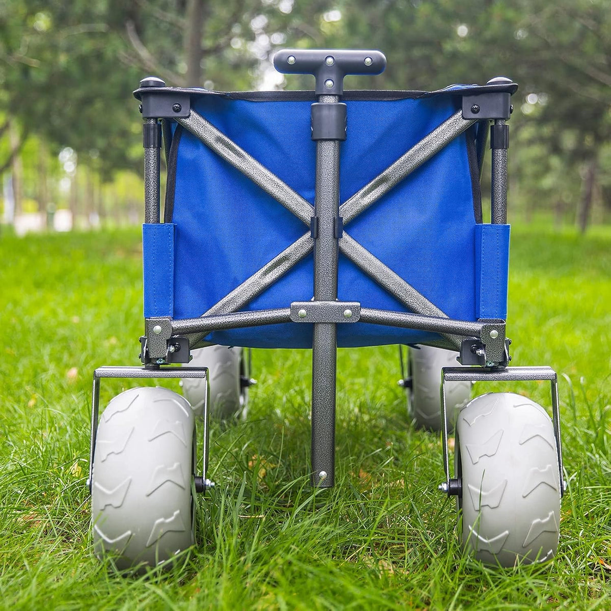 Heavy Duty Collapsible Beach Cart with Balloon Wheels W429