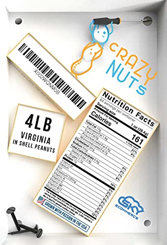 Whole in Shell Raw Peanuts 10lb N34085