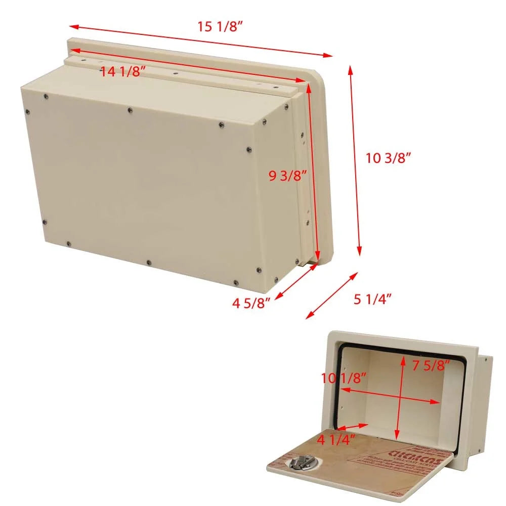 Off White Boat Storage Box P189933