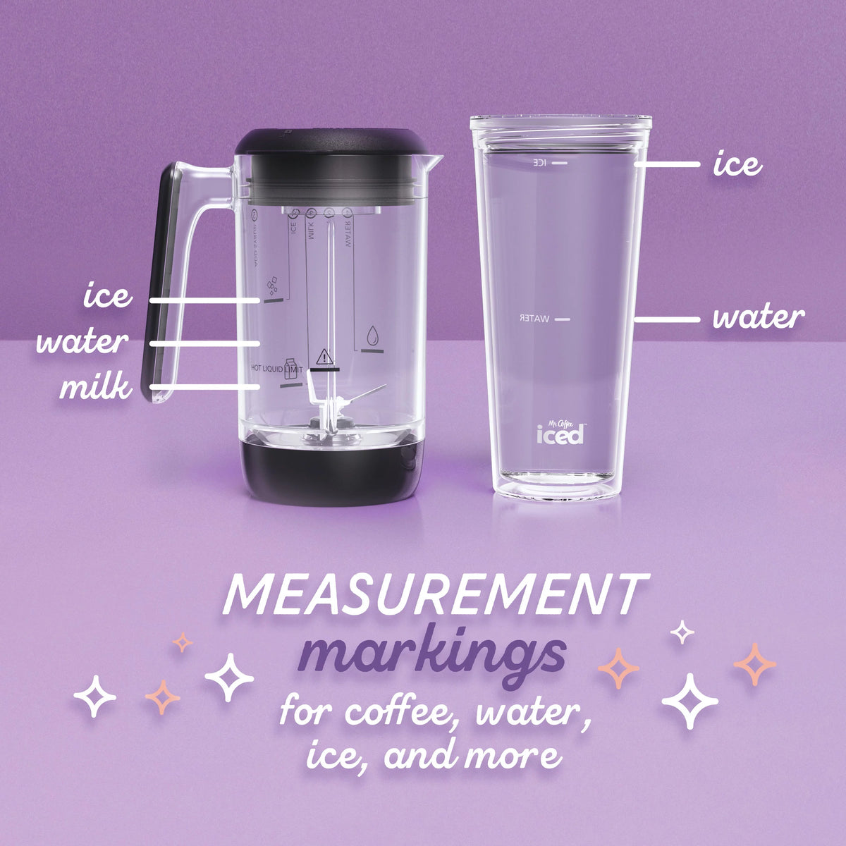 Single Serve Iced Coffee Maker with Blender V481