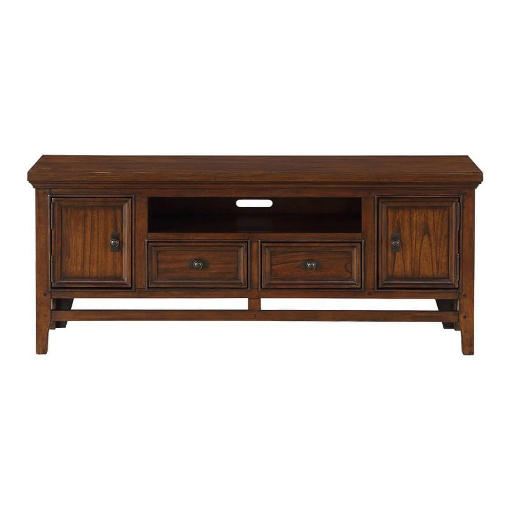 Brown Cherry Wood TV Stand M493927
