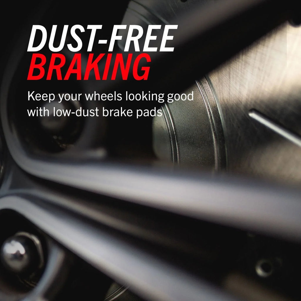 Front and Rear Brake Pad and Rotor Kit with Calipers L47316
