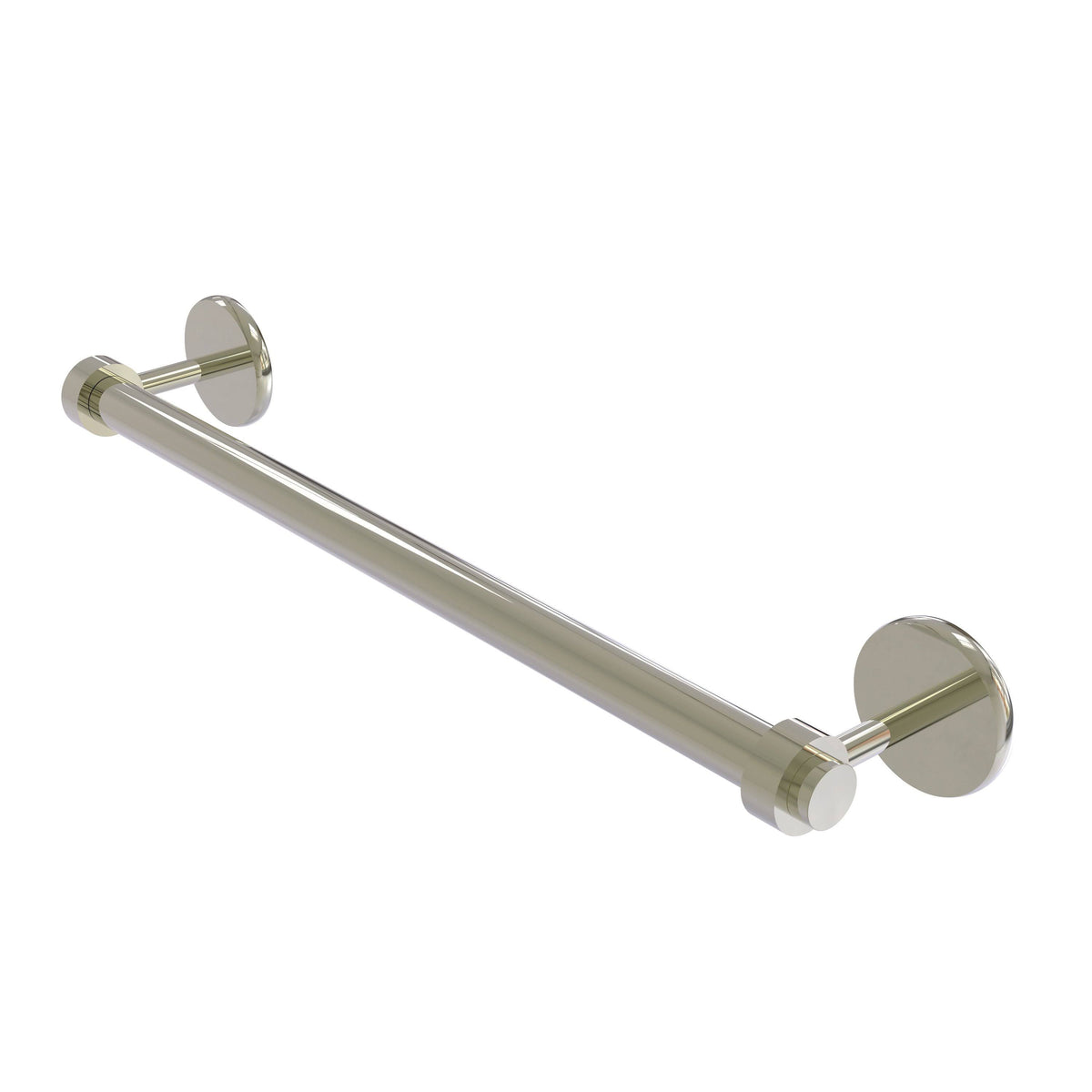 Polished Nickel Wall Mount Single Towel Bar Y267