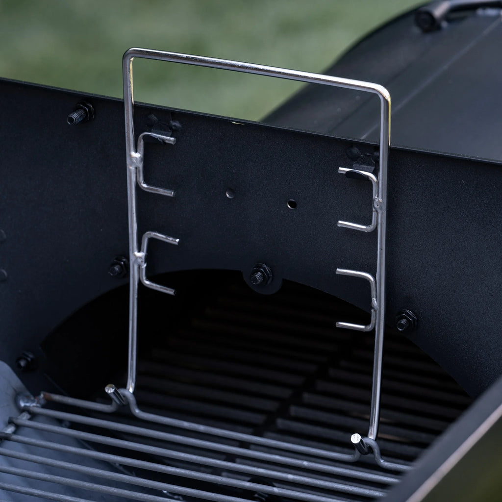 Charcoal Grill and Offset Smoker S906