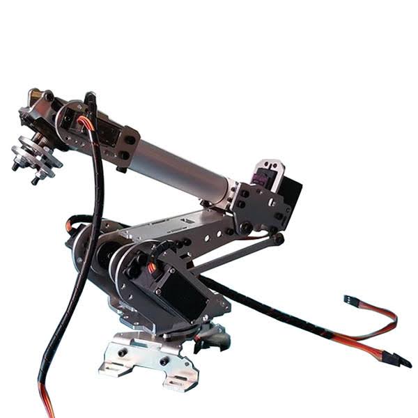 6DOF Aluminum Robot Arm Kit with 6 Pcs Servo H793
