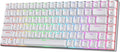 84 Keys Triple Mode Hot Swappable Mechanical Keyboard with Aluminum Frame H828