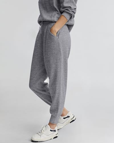 2 Piece Long Sleeve Half Zip Sweatshirt Sweatpants Lounge Set M4812