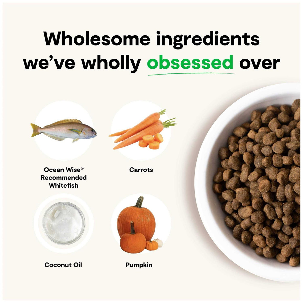Grain Free Whitefish Dry Dog Food K39717