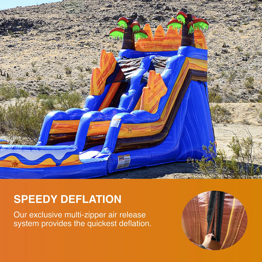 Commercial Grade Inflatable Water Slide with Pool I1216
