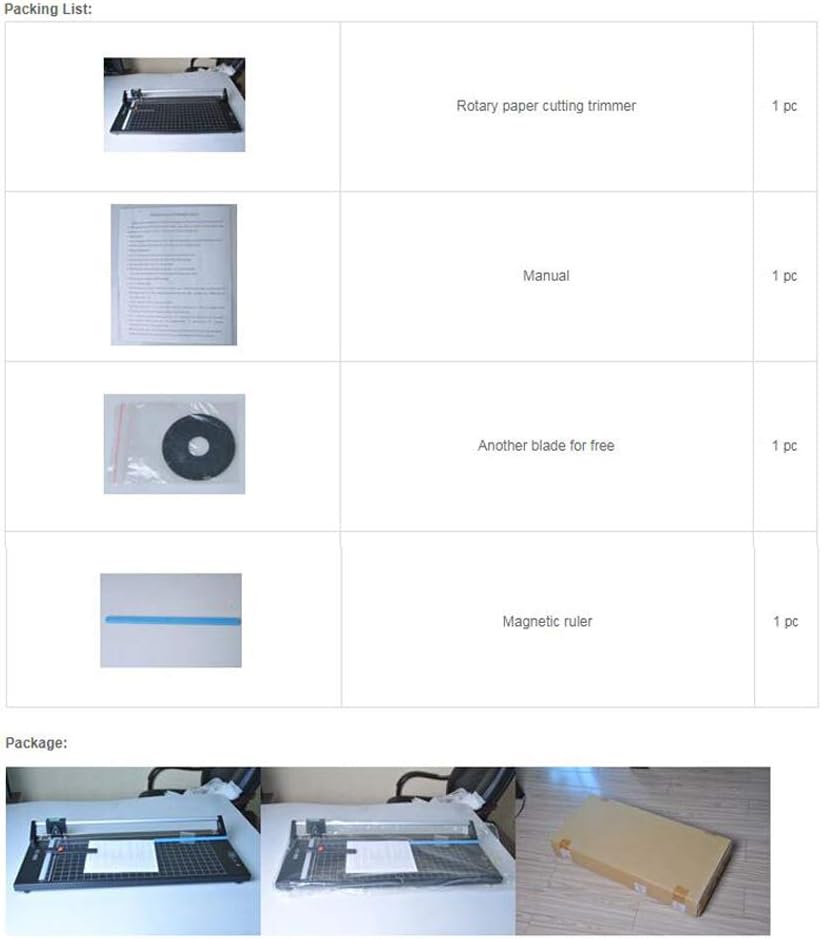 24 Inch Manual Rotary Paper Trimmer T453