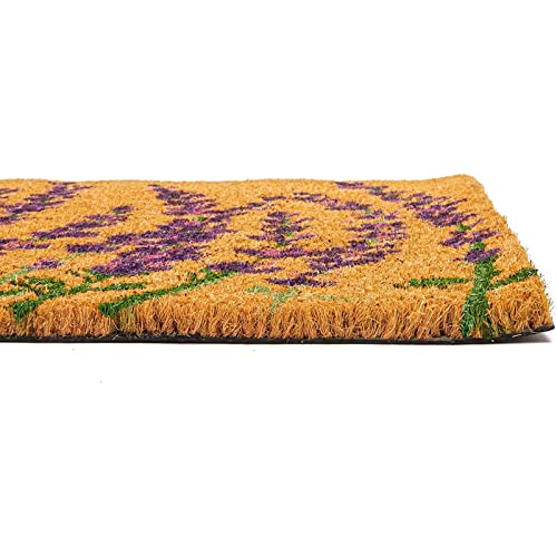 Lavender Coir Door Mat 17x30 inches P11821