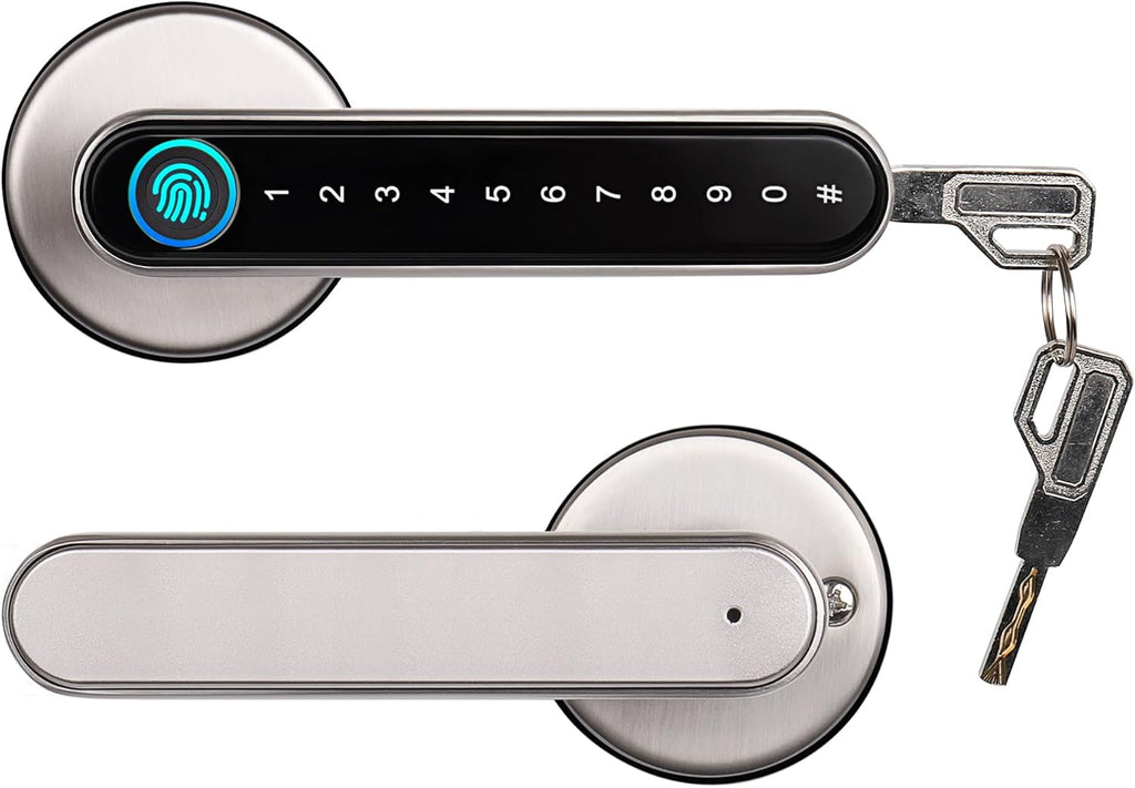 Black Fingerprint Door Lock with Keyless Entry V2839
