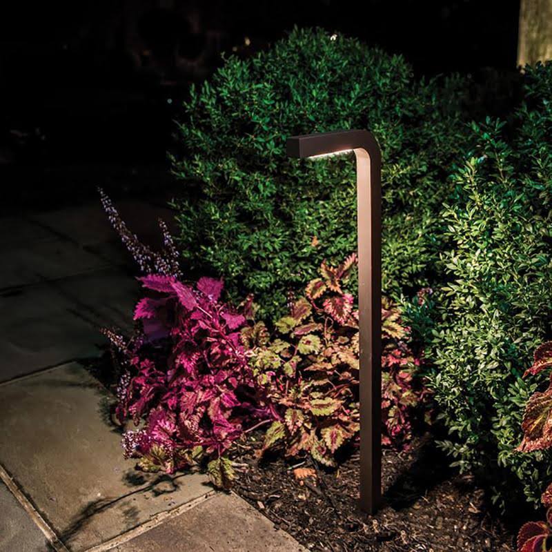 Bronze LED Single Path Light P2266