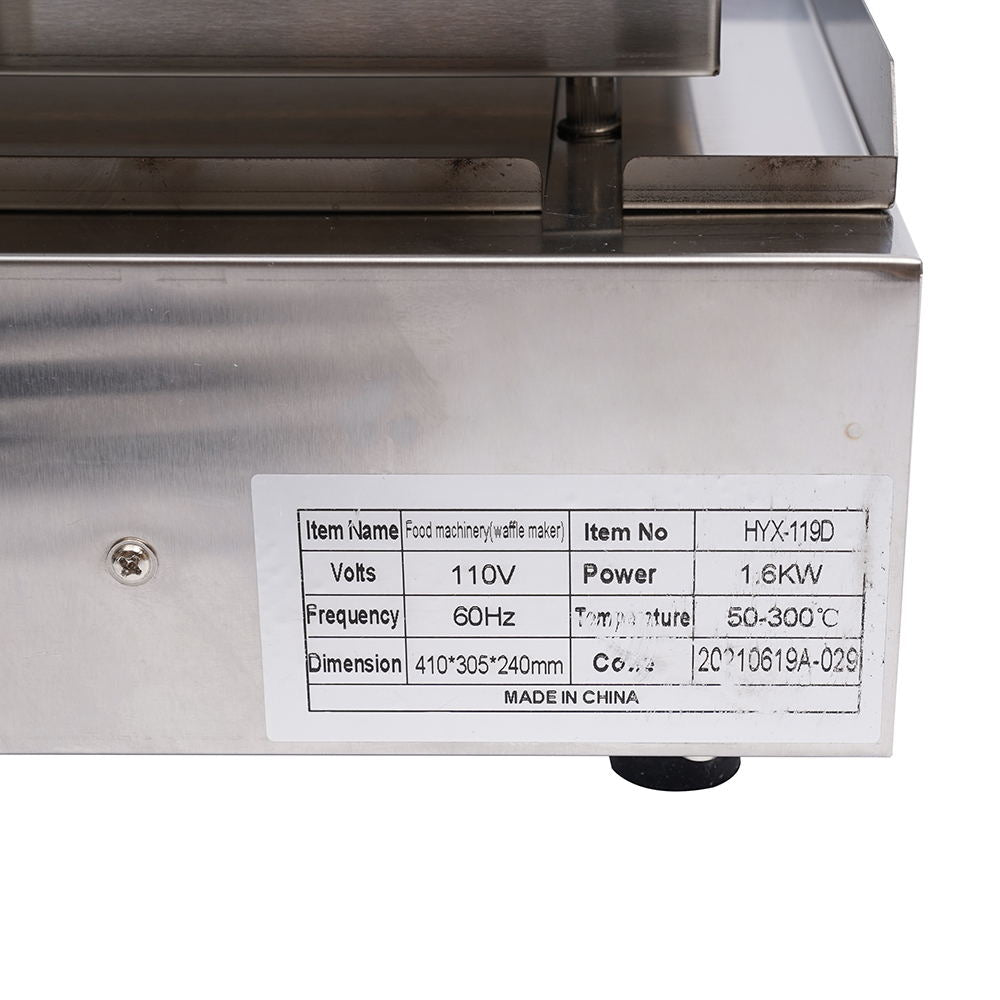 Non-Stick Electric Waffle Maker 1.6kW Z1527
