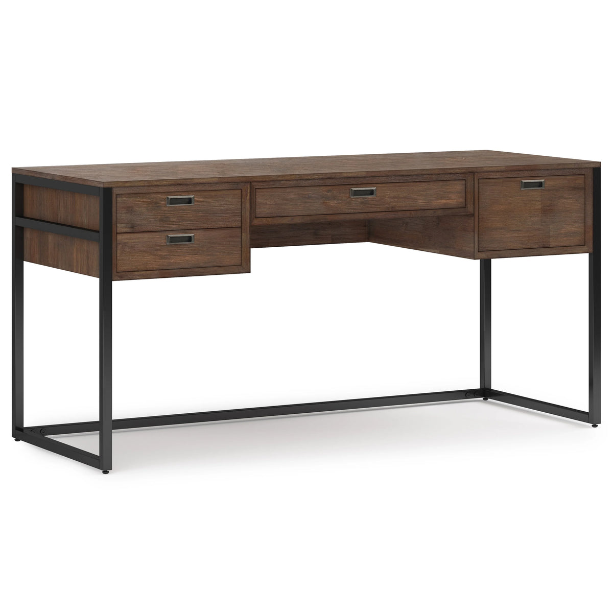 60 inch Wide Solid Acacia Wood Desk D486396