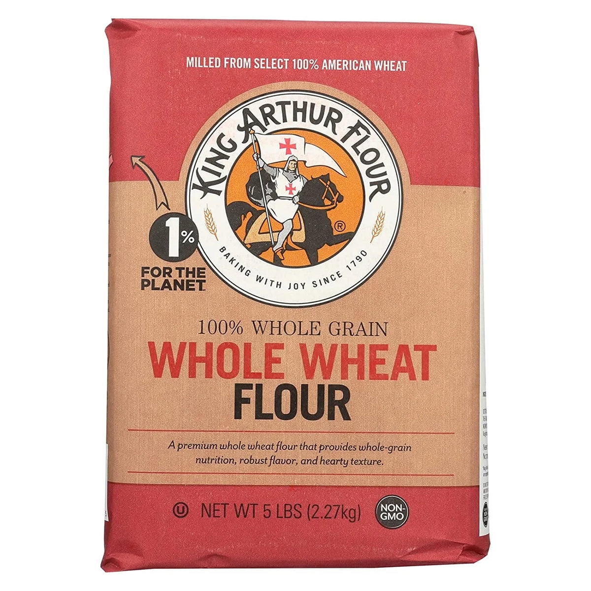 Traditional Whole Wheat Flour 5 lbs Pack of 4 Y777210