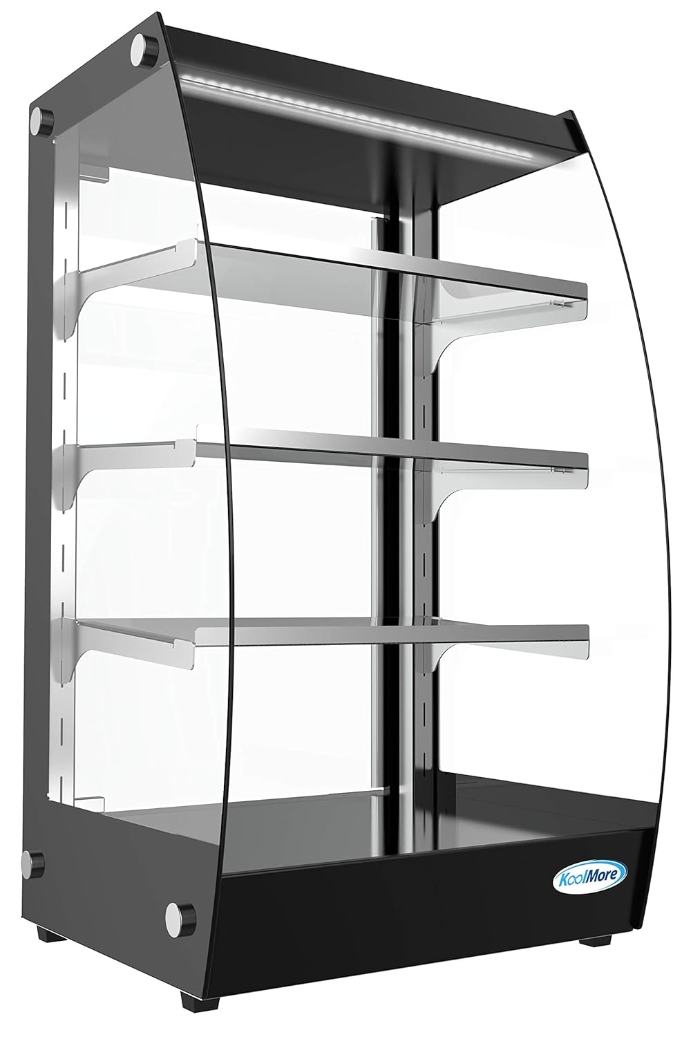 Commercial Glass Bakery Display Case 4 Tier with LED Lighting X6344