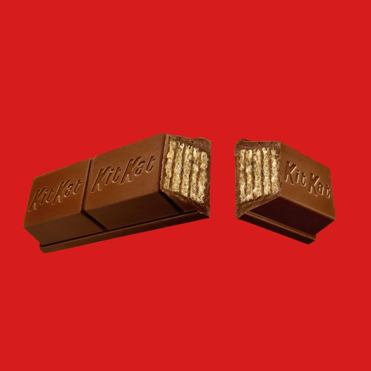 Milk Chocolate Wafer King Size Candy Bars, 3 oz (16 Count) O965418