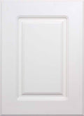 White Raised Square Panel Kitchen Cabinet Door V9344