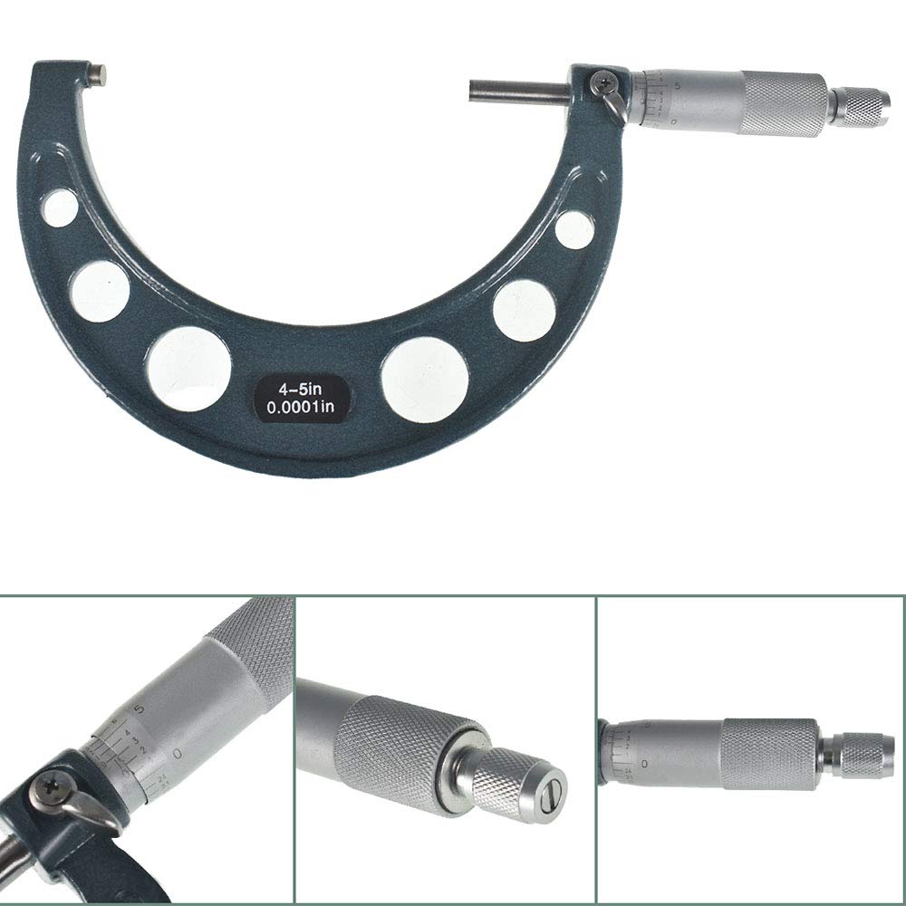 4Pcs 0-4 Inch Precision Micrometer Set C72530
