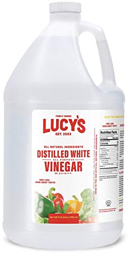 Natural Distilled White Vinegar, 1 Gallon (128 oz) - 5% Acidity U107299