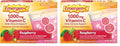 30 Count Raspberry Flavor Dietary Supplement Fizzy Drink Mix with 1000mg Vitamin C T50973