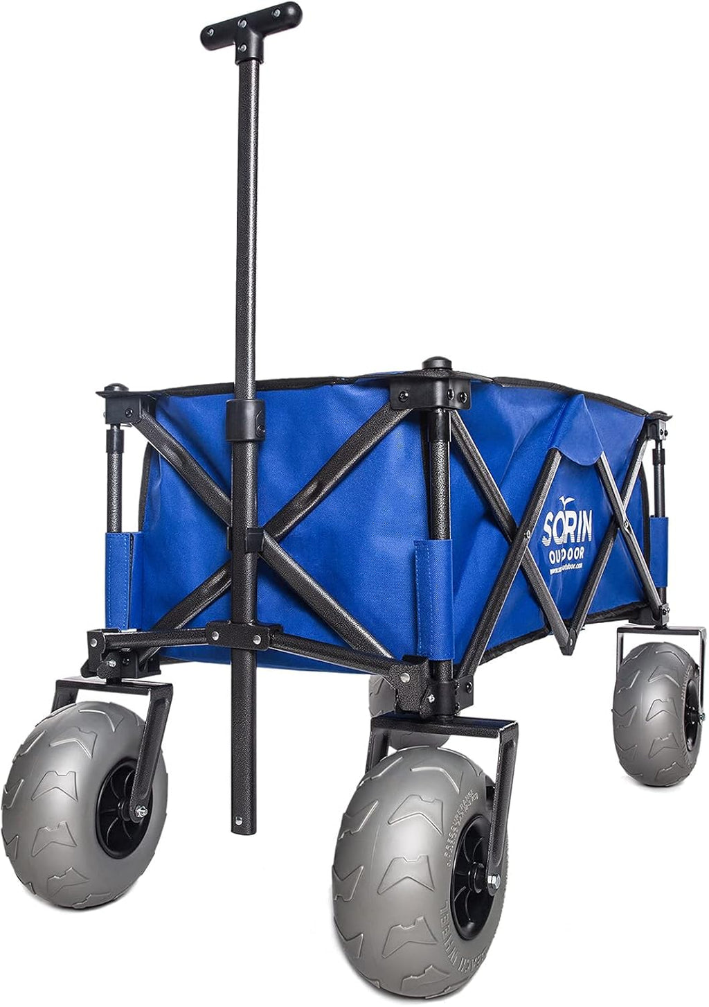Heavy Duty Collapsible Beach Cart with Balloon Wheels W429