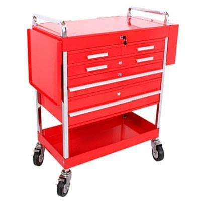 Red 5 Drawer Service Cart G781594