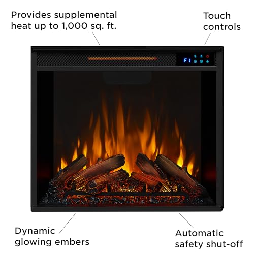 56" Corner Electric Fireplace TV Stand A49005