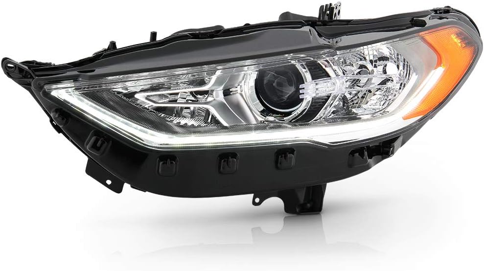 2017-2019 Ford Fusion Projector Headlight Left Driver Side V993