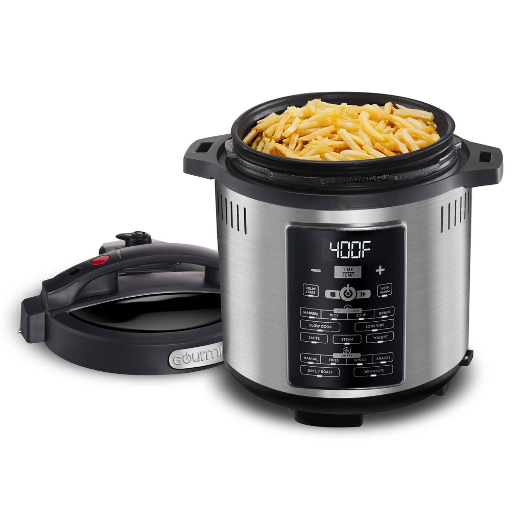 One-Lid Pressure Cooker Air Fryer V4958