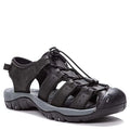 Black Men's Sandal I951742