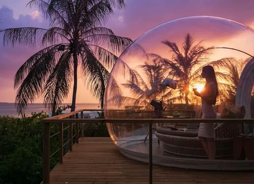 Transparent Inflatable Dome Camping Tent O7674