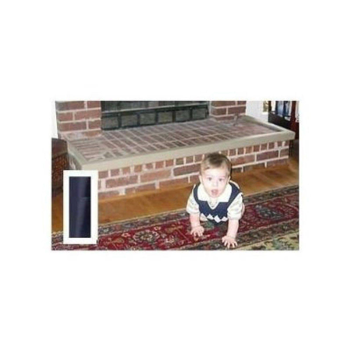 Brown Metal-Backed Hearth Guard P863250