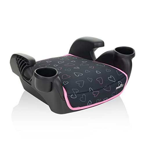 Static Black No Back Booster Car Seat F147