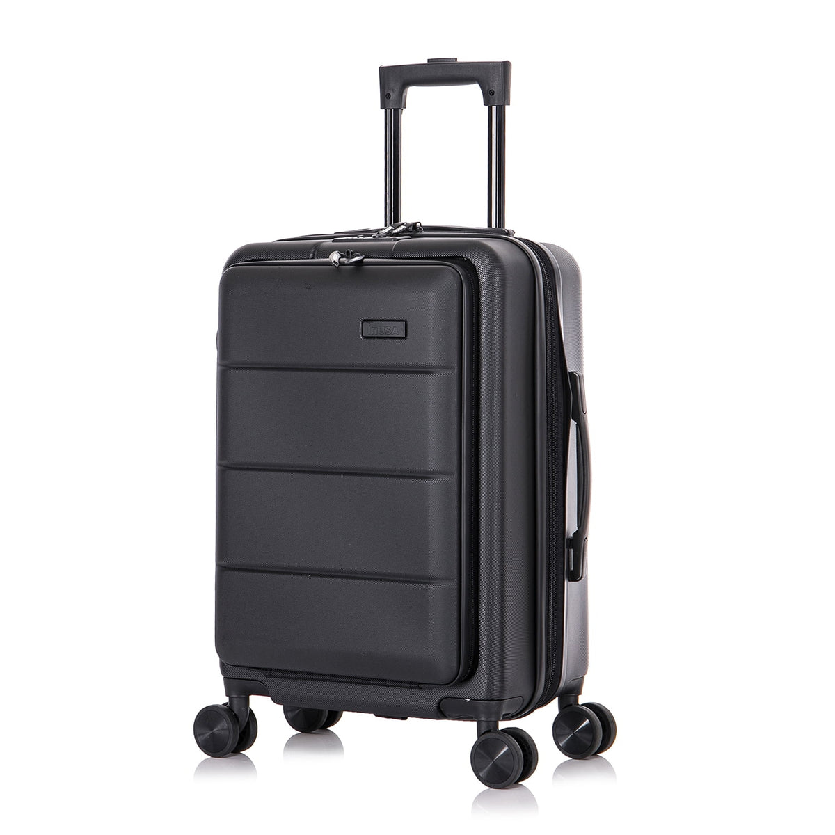 Black 20" Hardside Lightweight Luggage with Spinner Wheels N9286