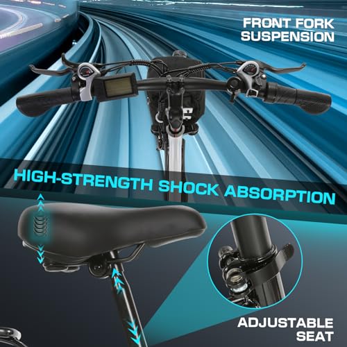 26" 500W Electric Bike with 48V Removable Battery S703867