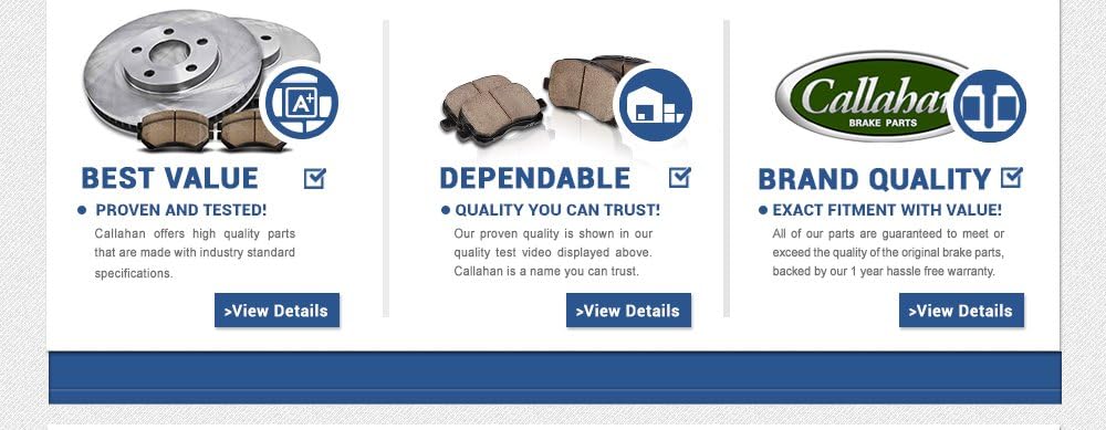 Red Semi-Loaded Calipers and Ceramic Pads Brake Kit J67519