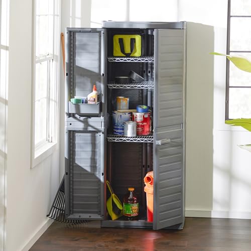 Heavy Duty Base Cabinet with 2 Adjustable Metal Shelves C6833