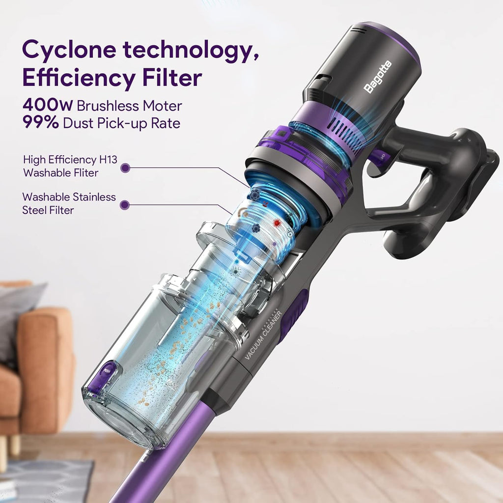 Cordless Stick Vacuum 25Kpa 400W 8 in 1 Y87964