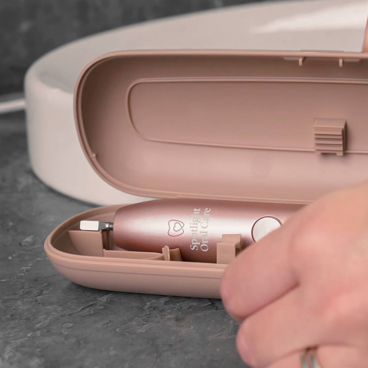 Rose Gold Sonic Toothbrush Y113668