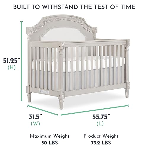 5-In-1 Convertible Crib In Clay X1583